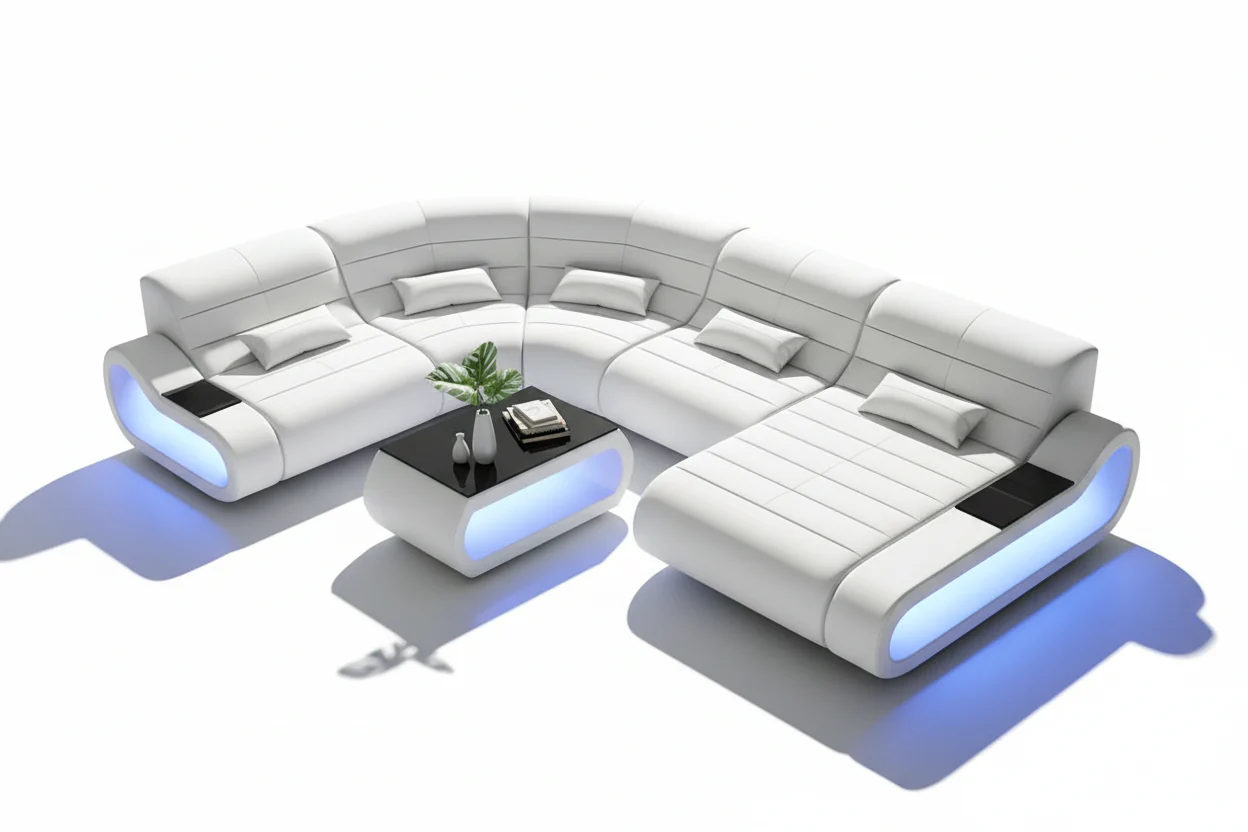 Wanning LED Sectional