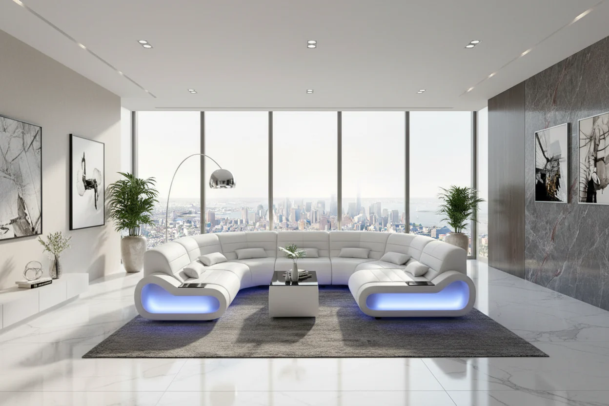 Wanning LED Sectional - Image 2