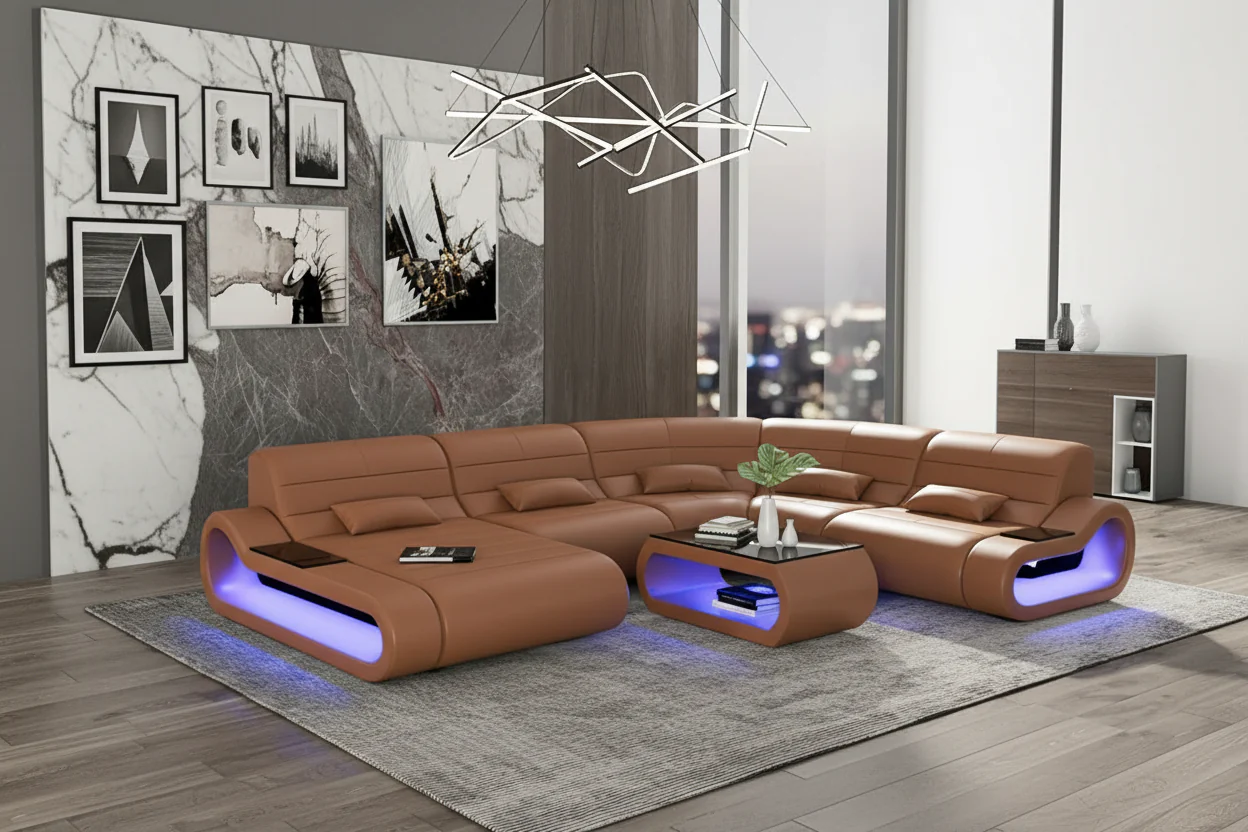 Wanning LED Sectional - Image 3
