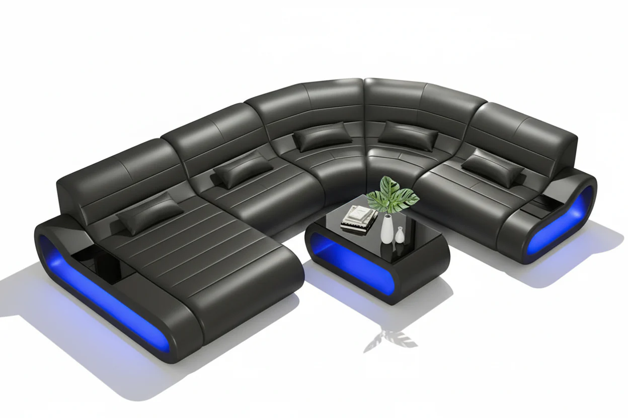 Wanning LED Sectional - Image 6