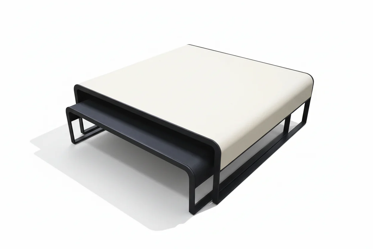 Wave-Line Coffee Table