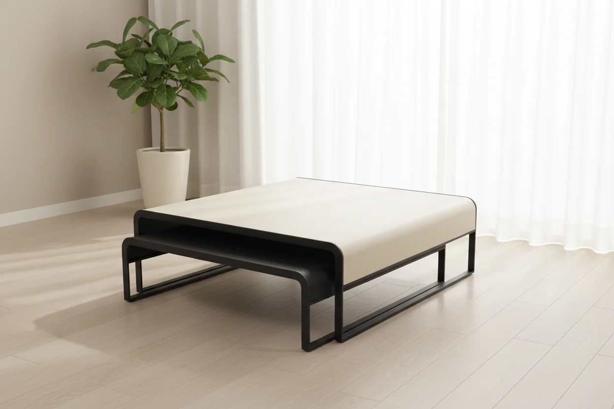 Wave-Line Coffee Table - Image 7