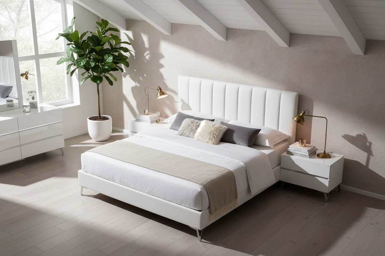 Snow Luxe Bed - Image 6