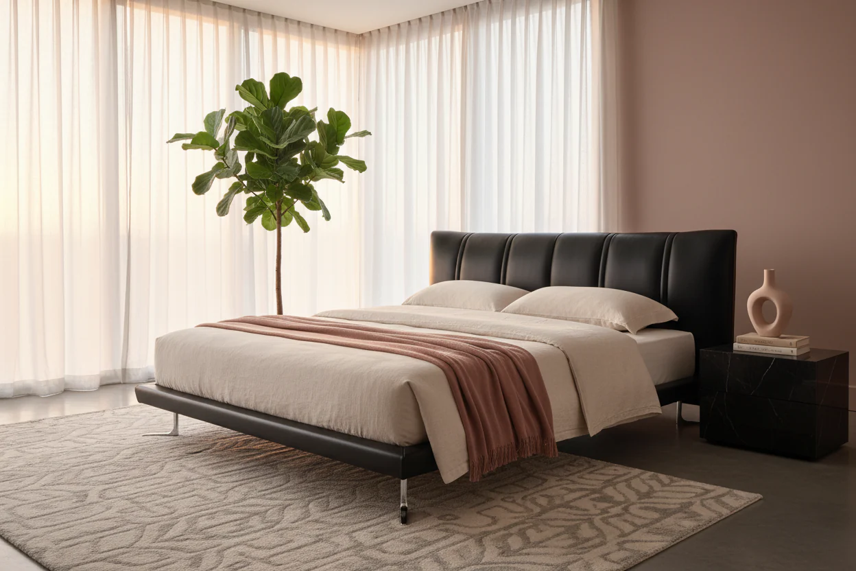 Willis Contemporary Bed - Image 4