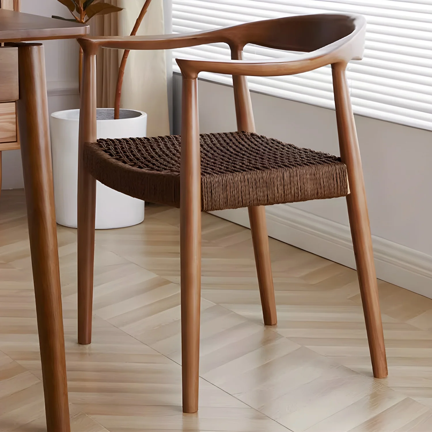 Willow Weave Dining Chair - Image 12