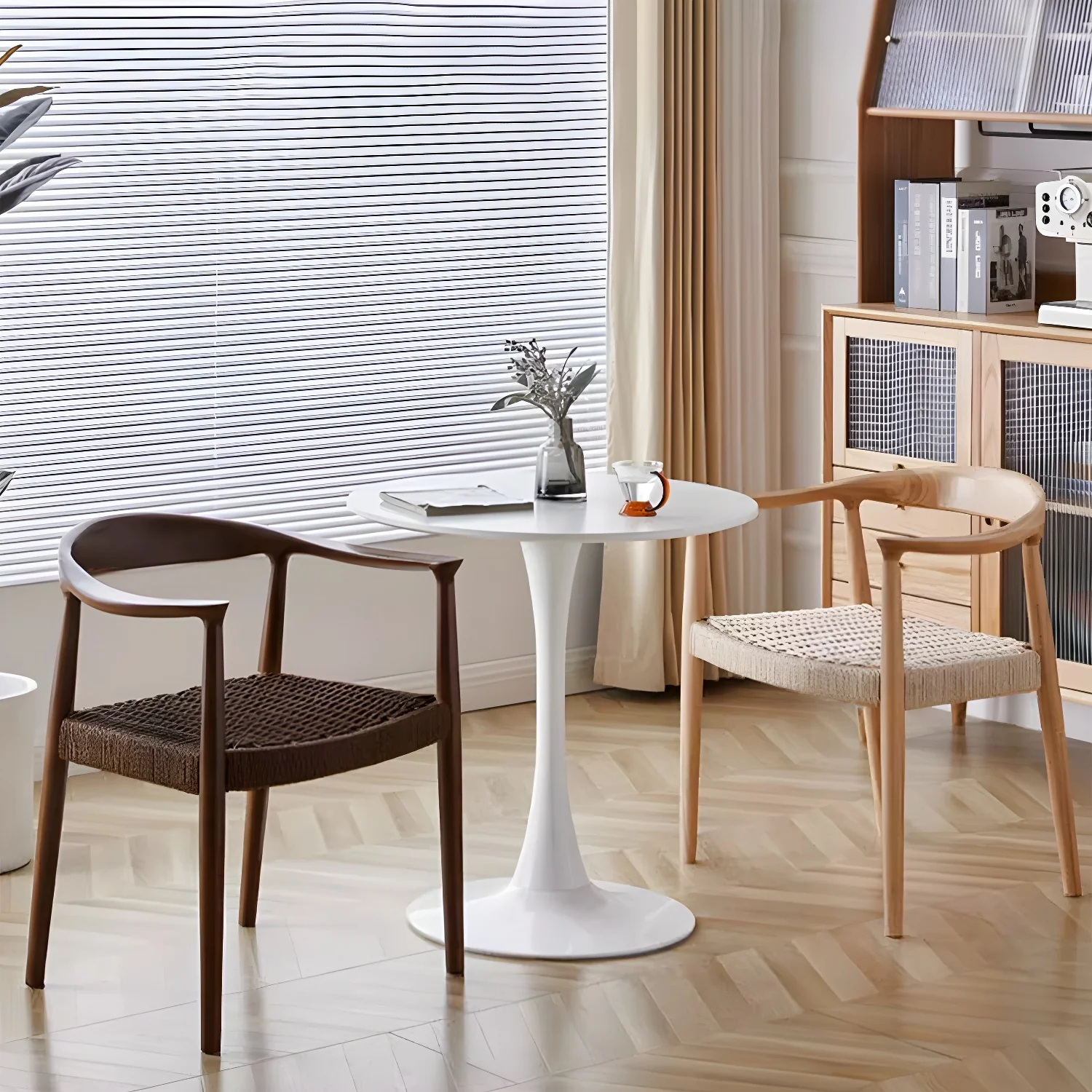Willow Weave Dining Chair - Image 13
