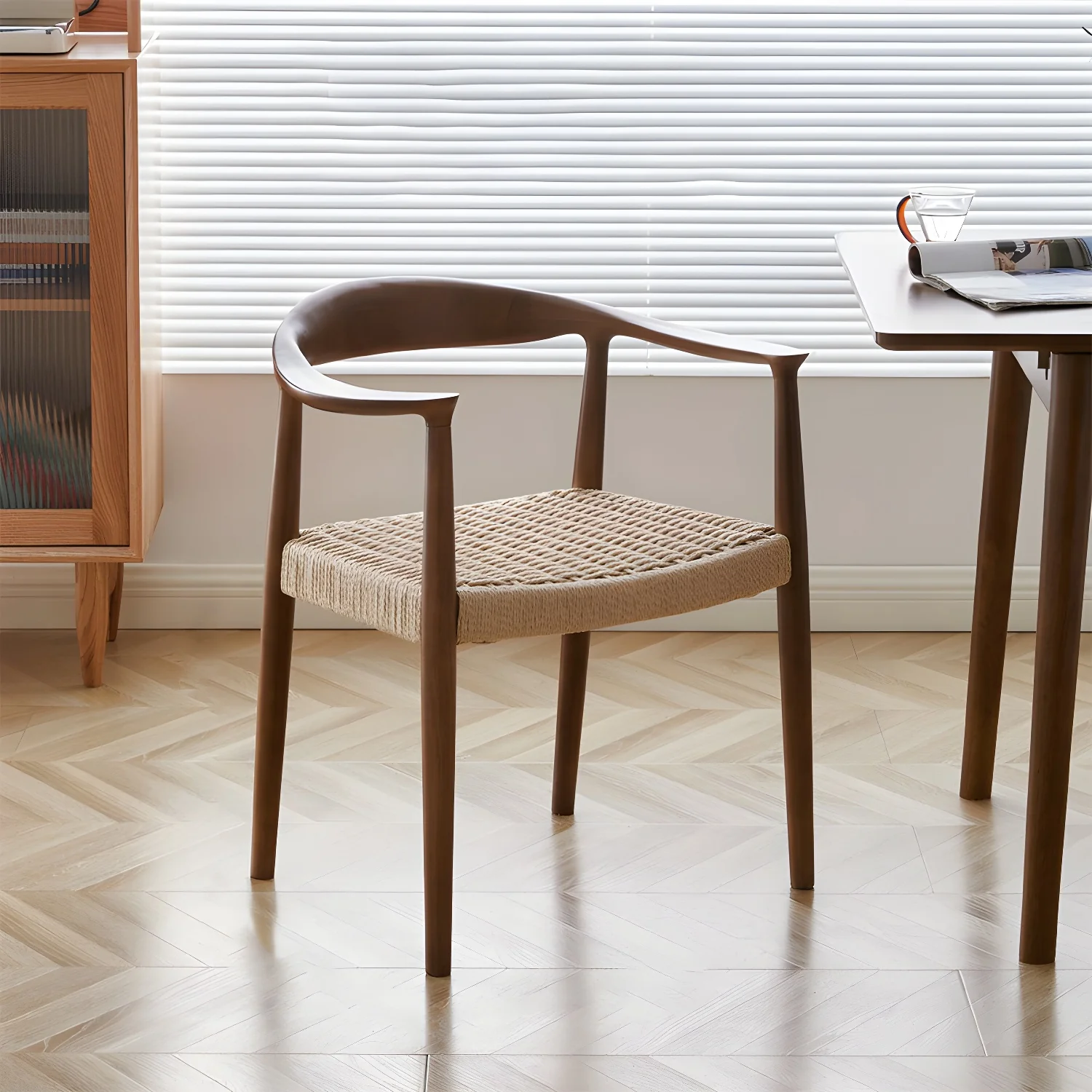 Willow Weave Dining Chair - Image 16