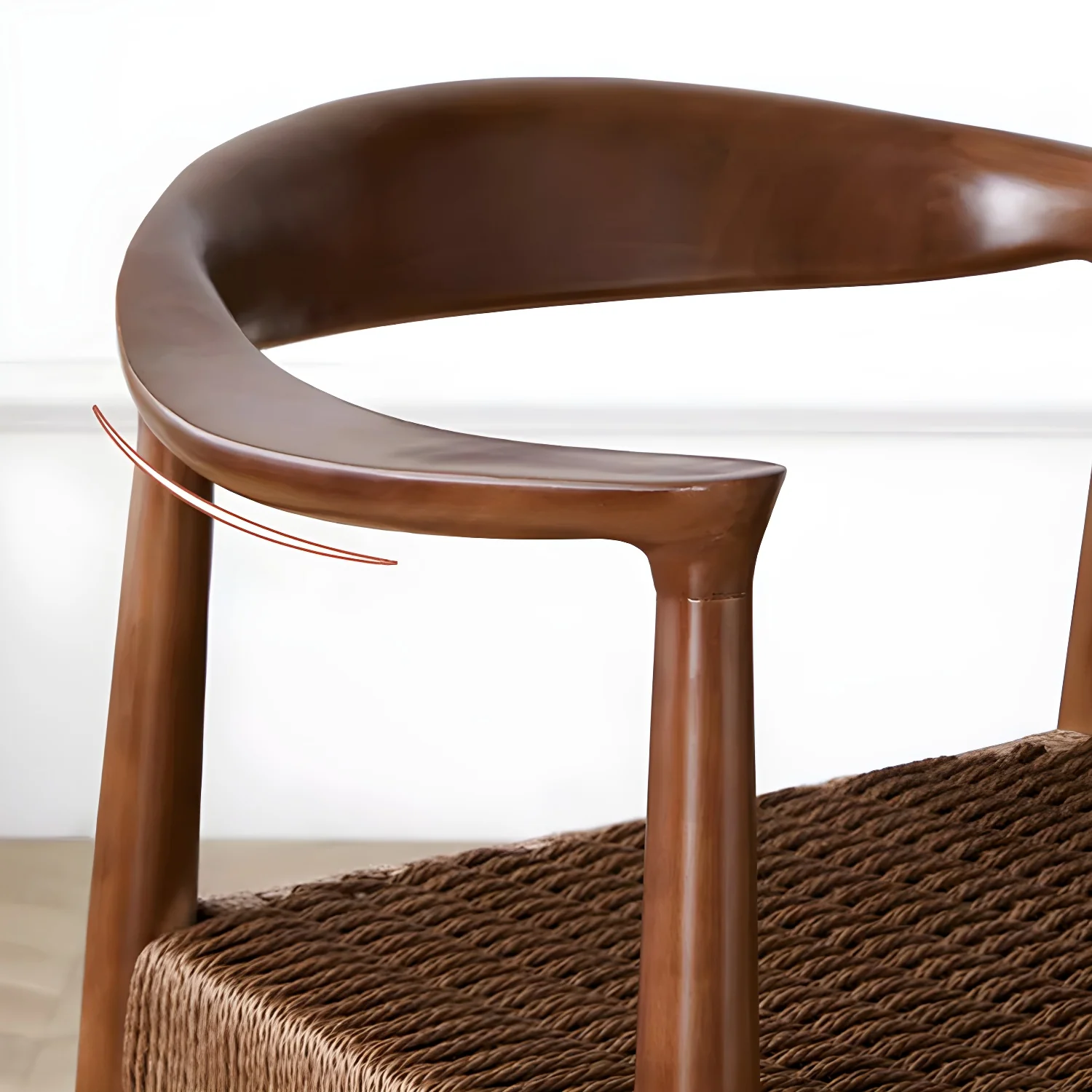 Willow Weave Dining Chair - Image 18