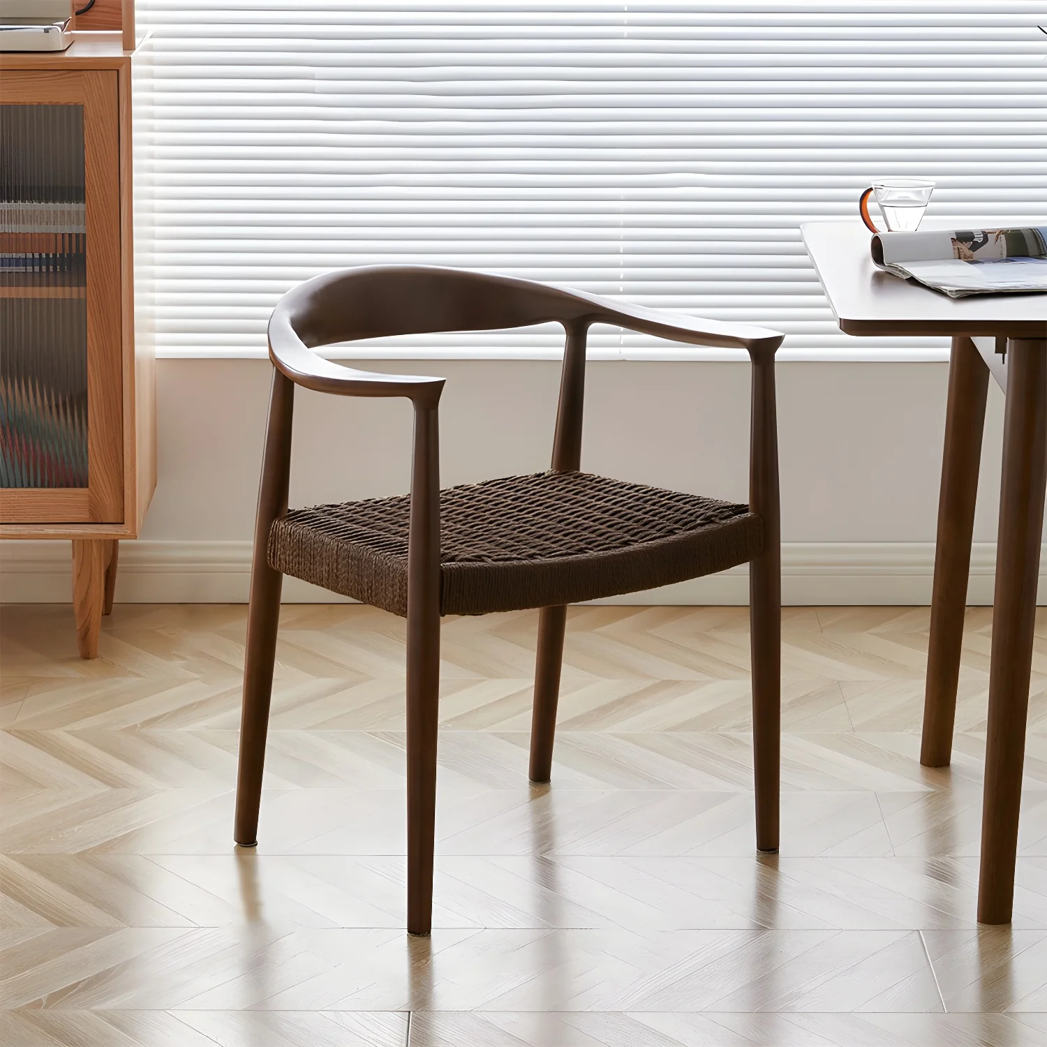 Willow Weave Dining Chair - Image 20