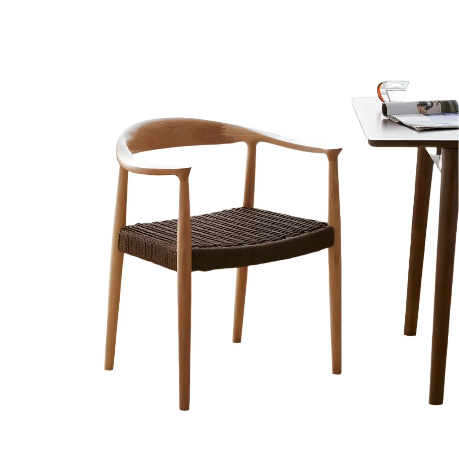 Willow Weave Dining Chair - Image 3