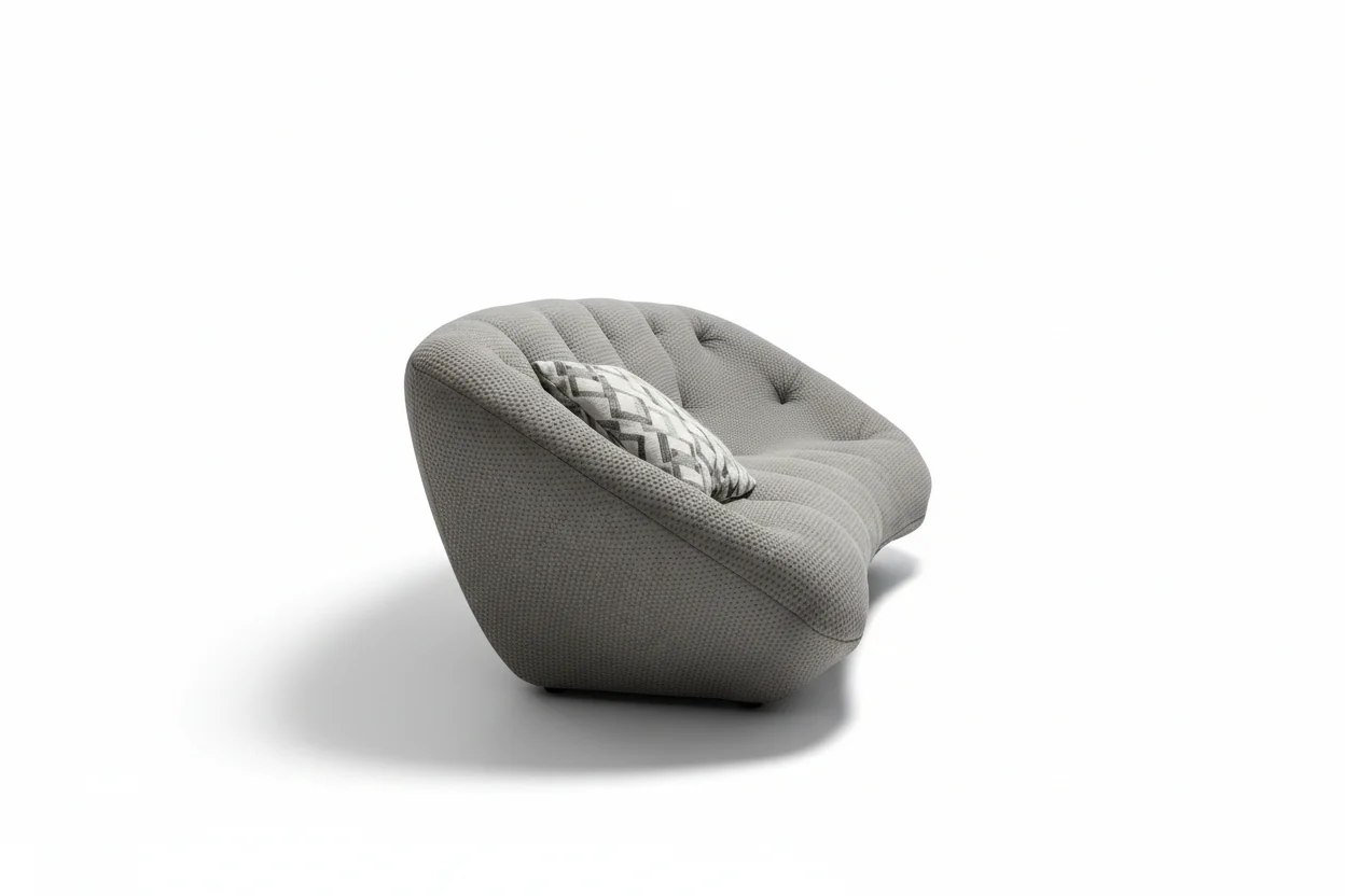 Woven Shell Sofa - Image 2